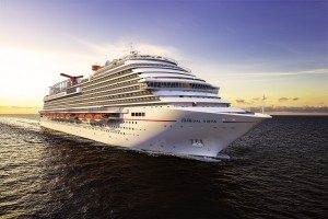 Am 1. Mai 2016 sticht die Carnival Vista erstmals in See (Bild Carnival Cruise Lines)