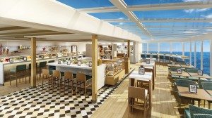 Food Republic auf der Norwegian Escape (Bild Norwegian Cruise Line