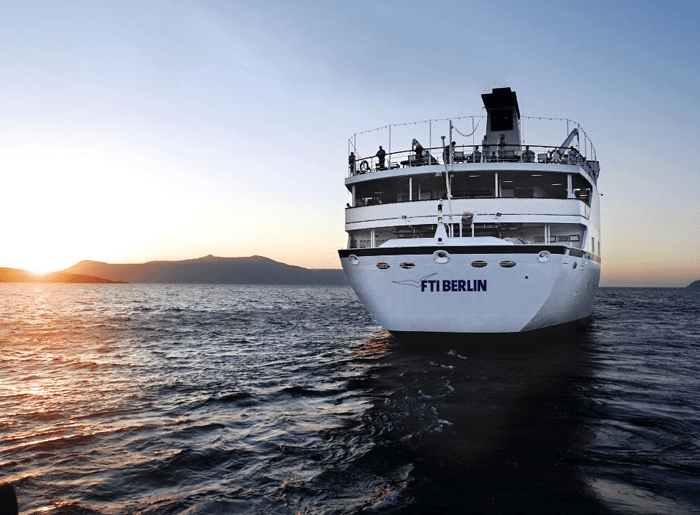 MS Berlin besucht die grünen Inseln der Adria