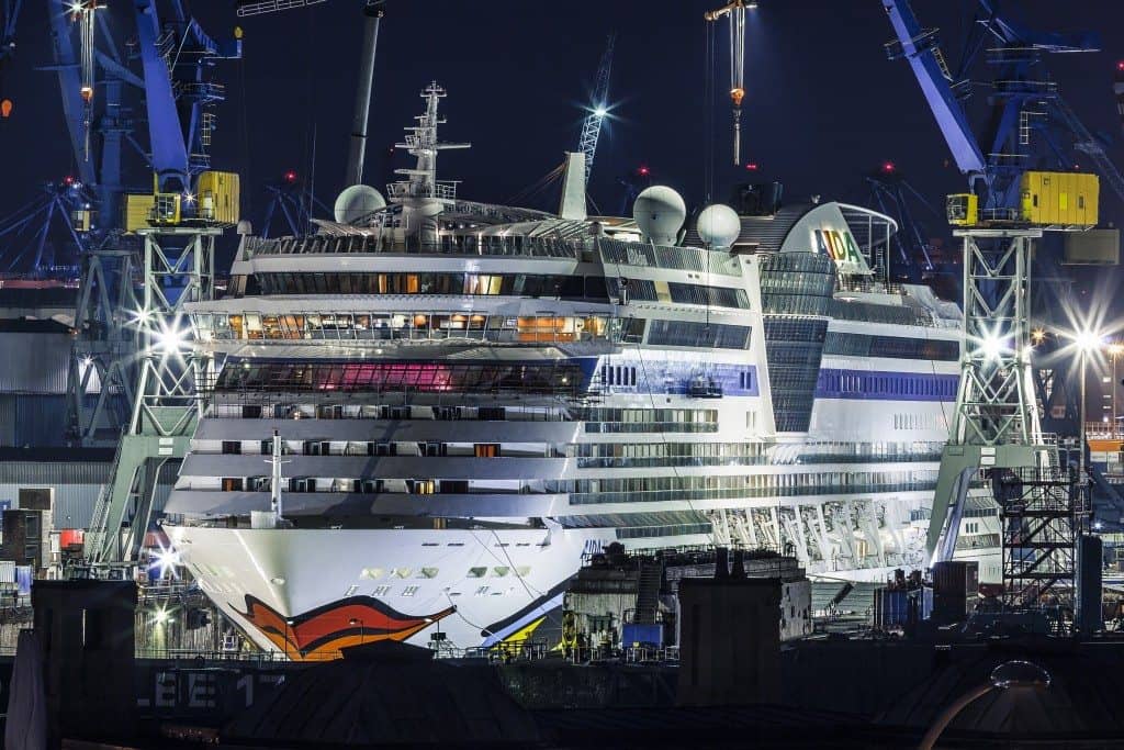 AIDA Diva nach Werftaufenthalt verschönert und umweltfreundlicher