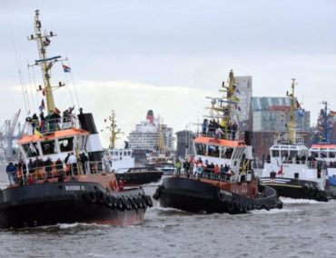 Eine Million Besucher und 300 Schiffe feierten den 826. Hamburger Hafengeburtstag