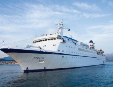 Kreuzfahrtschiff Berlin geht in 17 neuen, kleineren Häfen vor Anker