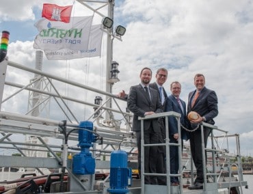 “Hummel” sorgt für bessere Luft in den See-Häfen