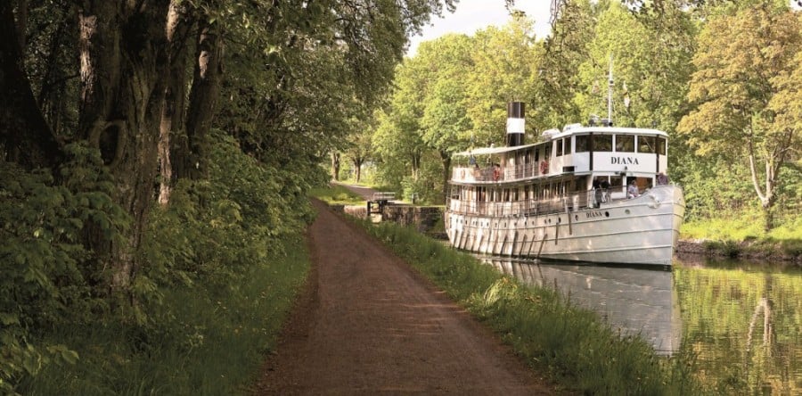 Auf historischen Dampfschiffen durch die Schärenwelt der schwedischen Westküste kreuzen