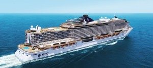 Groß, geräumig und für maximalen Komfort ausgelegt, brilliert MSC Seaside mit einem wagemutigen Design und bahnbrechender Technik (Bild MSC Kreuzfahrten)