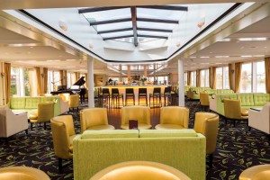Ein Bijou die Lounge auf der Excellence Princess (Bild Mittelthurgau)