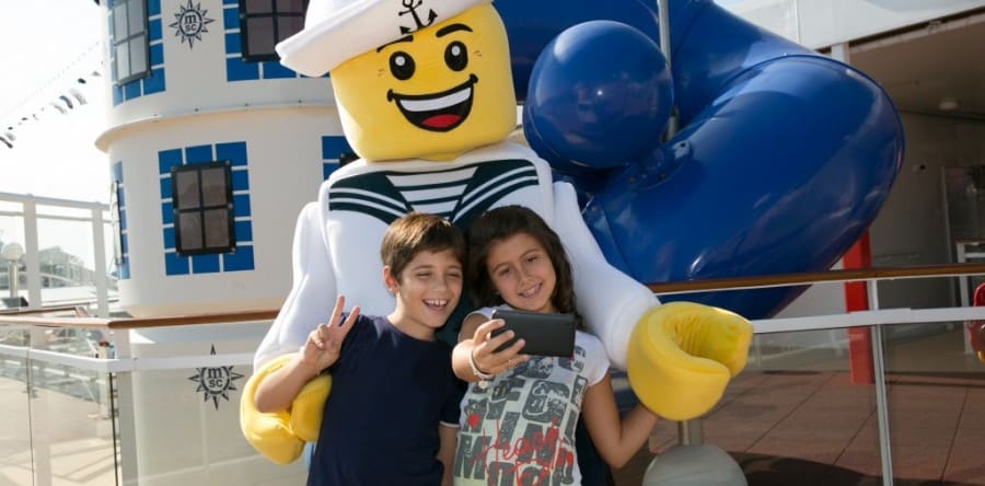 Lego Erlebniswelten an Bord der MSC Kreuzfahrt Flotte