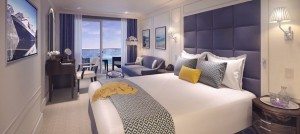 Alle Kabinen auf dem neuen Schiff von Saga Cruises verfügen über einen Balkon (Bild Saga Cruises)