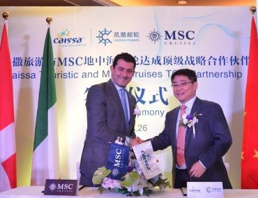 Persönliche Kreuzfahrt-Botschafter für MSC Lirica Gäste in China