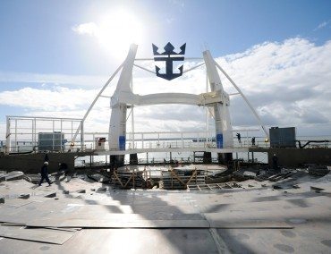 Harmony of the Seas, ab 2016 das grösste Kreuzfahrtschiff der Welt, nimmt Gestalt an