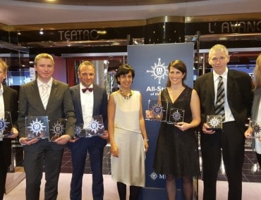 MSC Kreuzfahrten zeichnete sechs Schweizer Reisebüros an Bord der MSC Fantasia aus