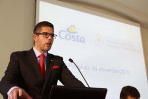 Neil Palomba, Geschäftsführer von Costa Kreuzfahrten (Bild Costa Kreuzfahrten)