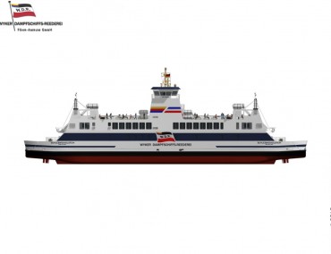 Neue Doppelendfähre beschert Neptun Werft Auslastung bis 2018