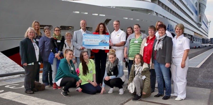 AIDA Kreuzfahrten unterstützt SOS-Kinderdörfer