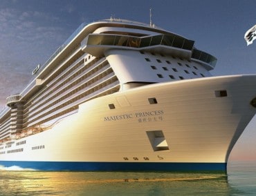 Majestic Princess und fünf weitere Schiffe von Princess Cruises sind in Europa unterwegs