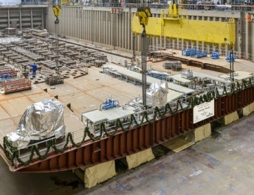 Kiellegung der Genting Dream, dem neuen Schiff für Dream Cruises