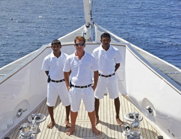 Mit der modernen Luxus-Segelyacht Soneva in Aqua die Malediven erleben