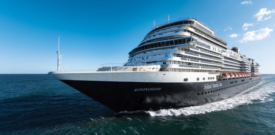 MS Koningsdam hat erste Probefahrten in Italien erfolgreich absolviert