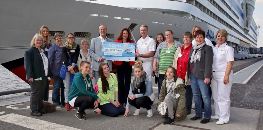 AIDA Cruises unterstützt benachteiligte Kinder auf den Philippinen und in Deutschland