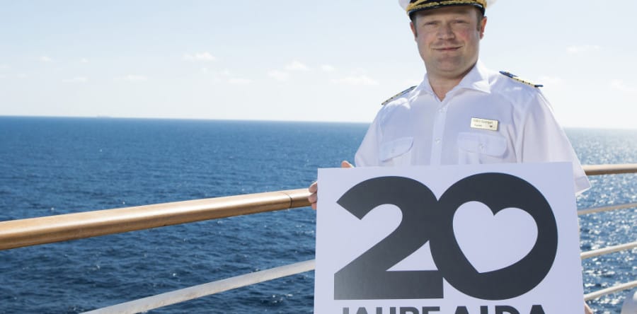 Das erste Schiff der AIDA Flotte, die AIDA Cara wurde einer Beauty-Kur unterzogen