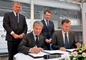Der Vertrag für die beiden neuen Schiffe der MSC-Meraviglia Plus Klasse wird unterzeichnet (Bild MSC Kreuzfahrten)