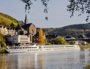 Mit der MS Douce France und zu Fuß zu den schönsten Tälern an Rhein, Mosel und Saar