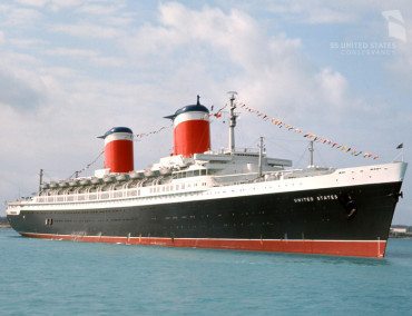 Das legendäre amerikanische Flaggschiff, SS United States, soll als Luxus-Kreuzfahrtschiff umgebaut werden