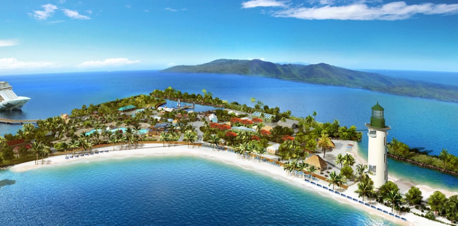 Harvest Caye auf Belize ist bald neues Traumziel für Kreuzfahrt-Gäste von Norwegian Cruise Line