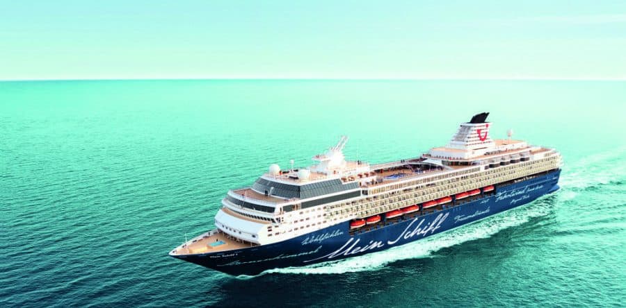 Mein Schiff 1 verlässt 2017/18 mit einer 42-tägigen Abschiedsreise TUI Cruises