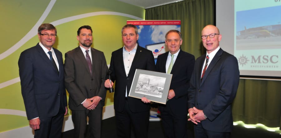 MSC Cruises fertigt 14’000 Passagiere über den Flughafen Rostock-Laage ab