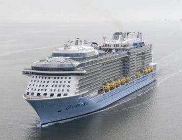 Ovation of the Seas an Royal Caribbean übergeben