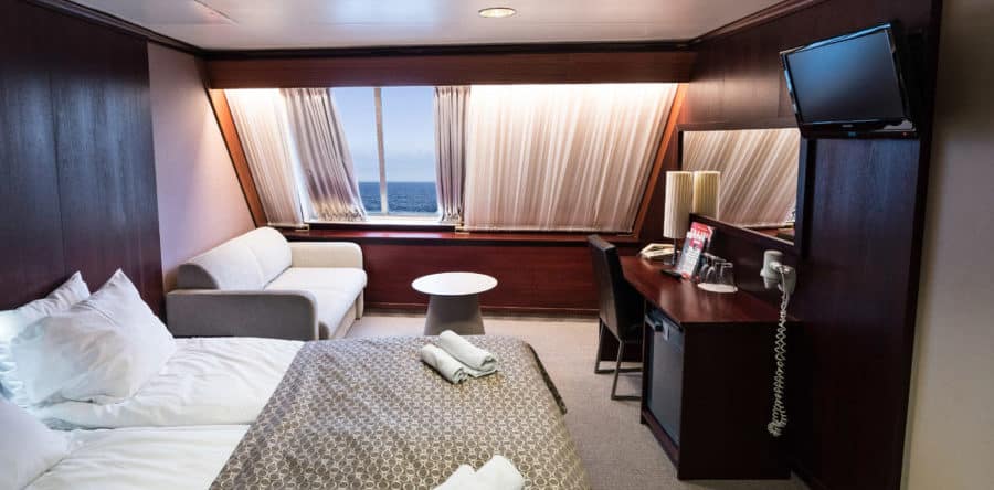 MS Gabriella lockt mit modernisierten Kabinen und acht Restaurants