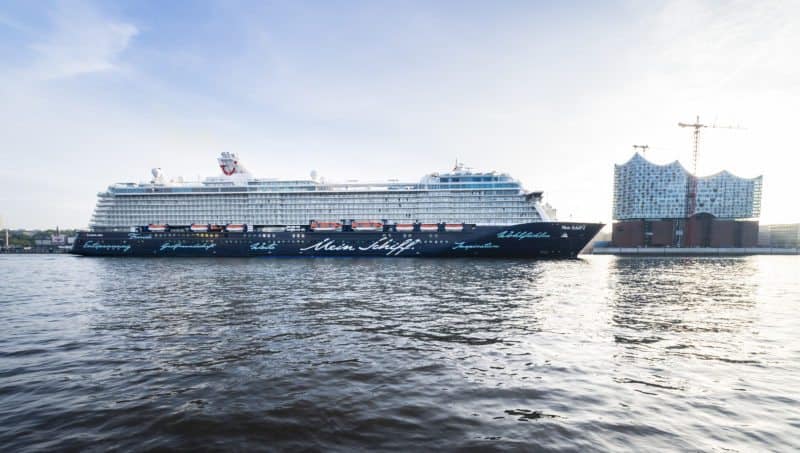 TUI Cruise zum vierten Mal in Folge zum besten Kreuzfahrt-Anbieter gewählt