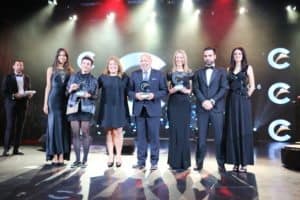 v.l.n.r.:) Sandra Favre (Côté Voyages), Dominika Lange (Costa Kreuzfahrten & AIDA Cruises Schweiz), Beat Bütikofer (Ernst Marti AG), Nicole Klopsch (Reisebüro Mittelthurgau AG )und Luigi Stefanelli (Costa Kreuzfahrten & AIDA Cruises Schweiz ).