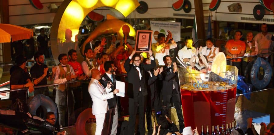 Guinness Weltrekord auf der Costa Favolosa