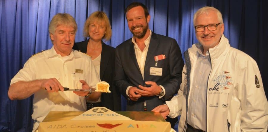 “Kiel ist stolz heute und in Zukunft AIDA-Basishafen zu sein”