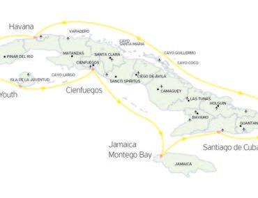 Celestyal Crystal fährt Christoph Kolumbus Schatzinsel Punta Frances auf Kuba an