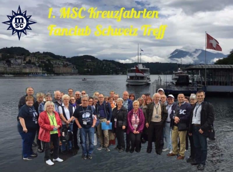 1. MSC Kreuzfahrten Fan Club Schweiz Treffen