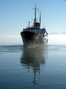 An Bord der MS Nordstjernen haben Gäste die Möglichkeit auf unterschiedlichen Routen den arktischen Lebensraum weit nördlich des Polarkreises zu erkunden (Bild Uwe Weidemann)
