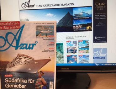 Azur begleitet die Nautica auf eine Südafrika-Kreuzfahrt