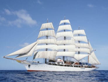 Nach 17 Monaten Corona-Zwangspause ist die Sea Cloud wieder auf Reisen