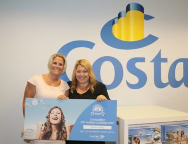 Barbara Hegi gewinnt 15 Costa Kreuzfahrten