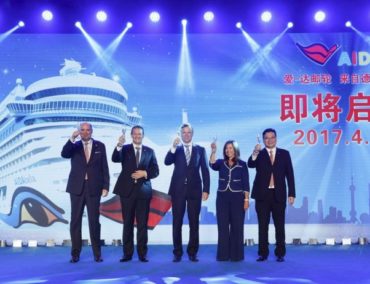 AIDA Bella lockt auch in China mit “Kreuzfahrt Made in Germany”