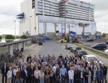 70 neue Auszubildende in der Meyer Werft