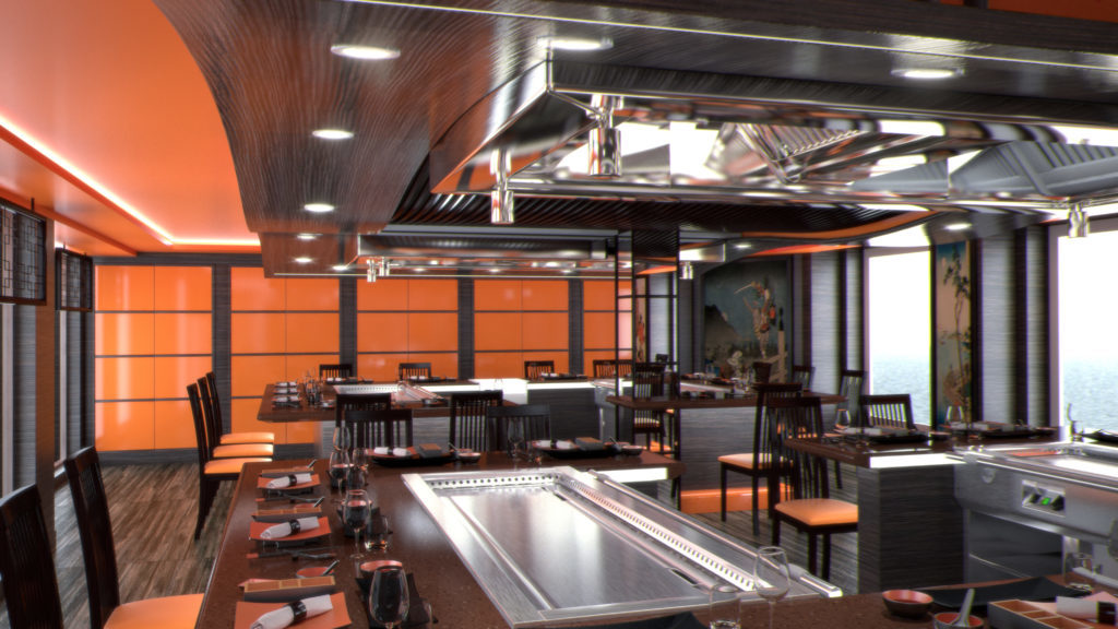 MSC Meraviglia: Teppanyaki (Bild MSC Kreuzfahrten)