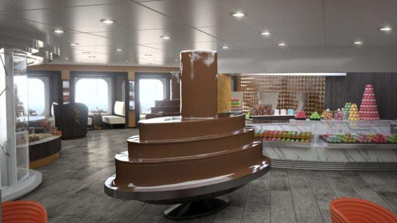 MSC Meraviglia: Chocolaterie (Bild MSC Kreuzfahrten)