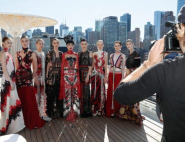 High Fashion vor atemberaubender Kulisse von New York