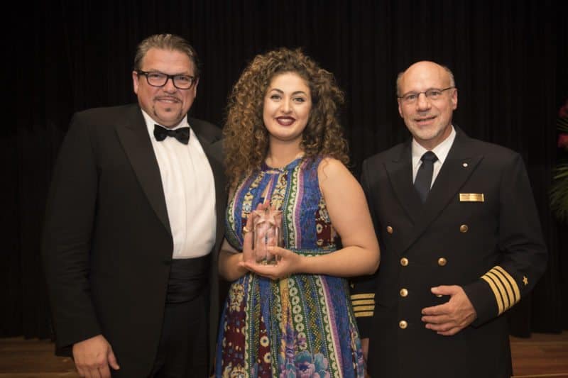 Sopranistin Anush Hovhannisyan gewinnt Publikumspreis auf der MS Europa