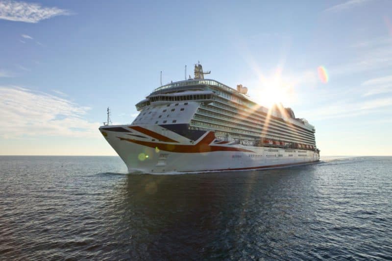 Britannia eröffnete Saison für P&O Cruises