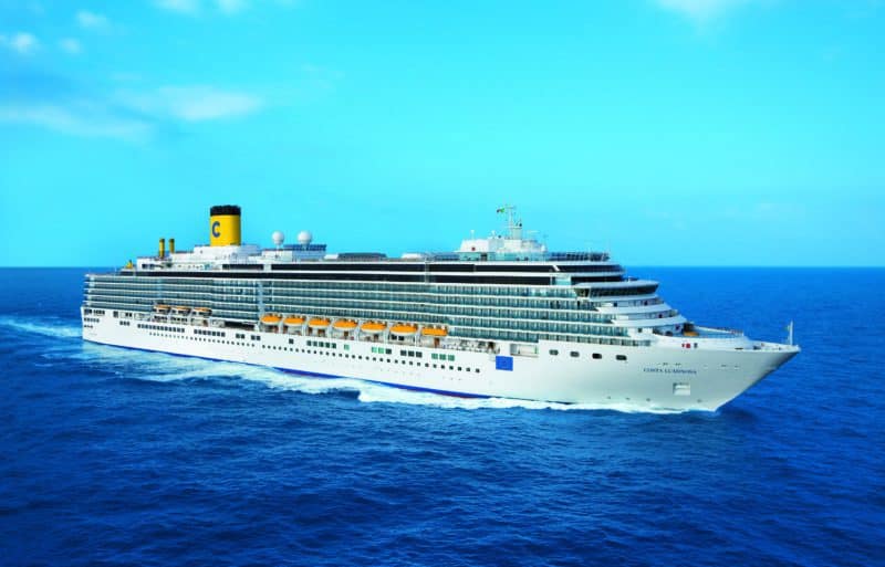 Mit der  Costa Luminosa über die sieben Weltmeere